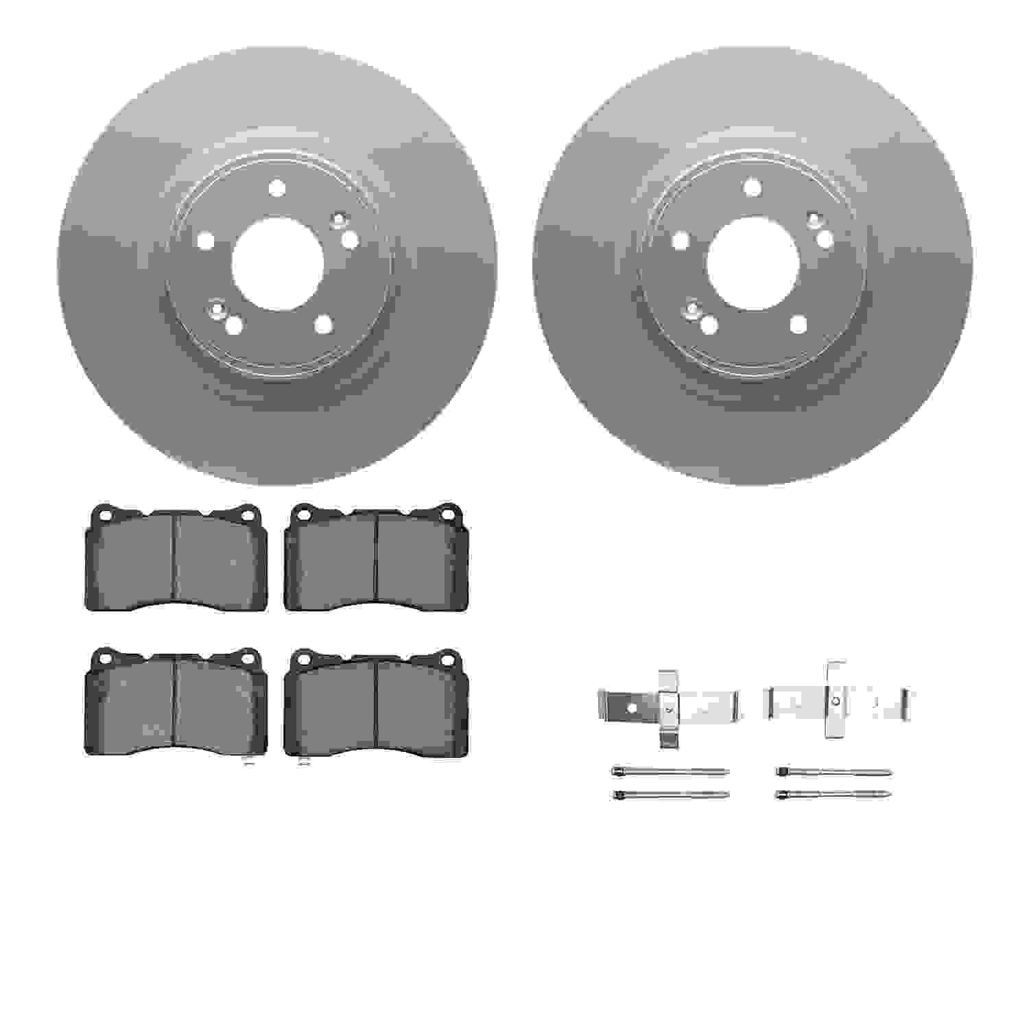 Dynamic Friction Company Disc Brake Kit 4512-03141