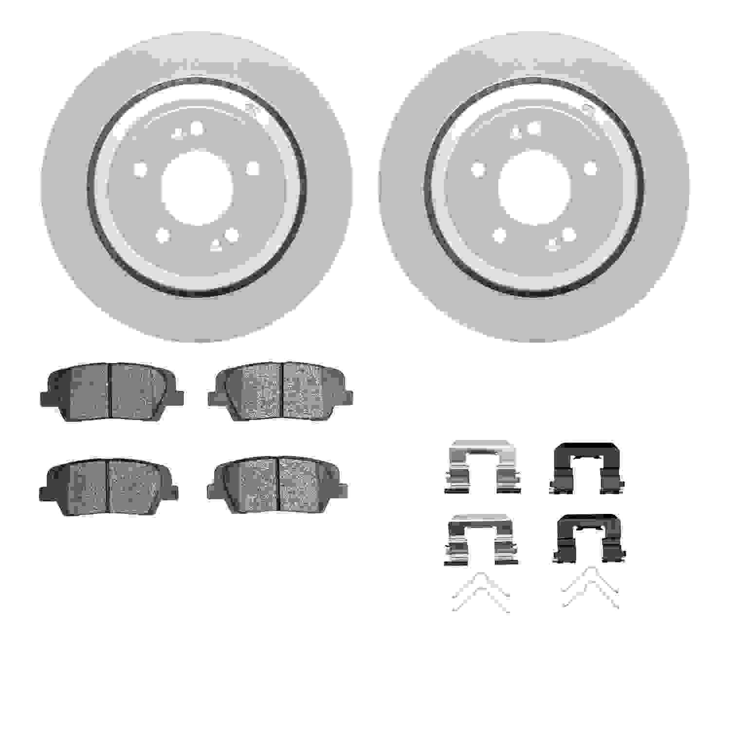 Dynamic Friction Company Disc Brake Kit 4512-03144