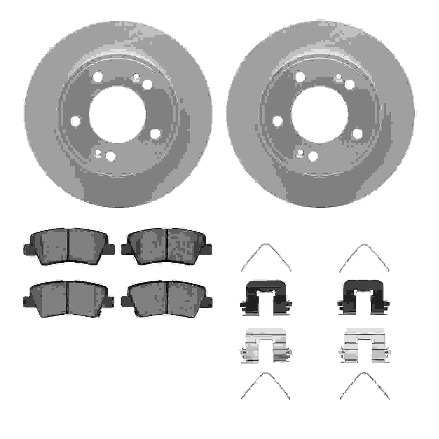 Dynamic Friction Company Disc Brake Kit 4512-03148