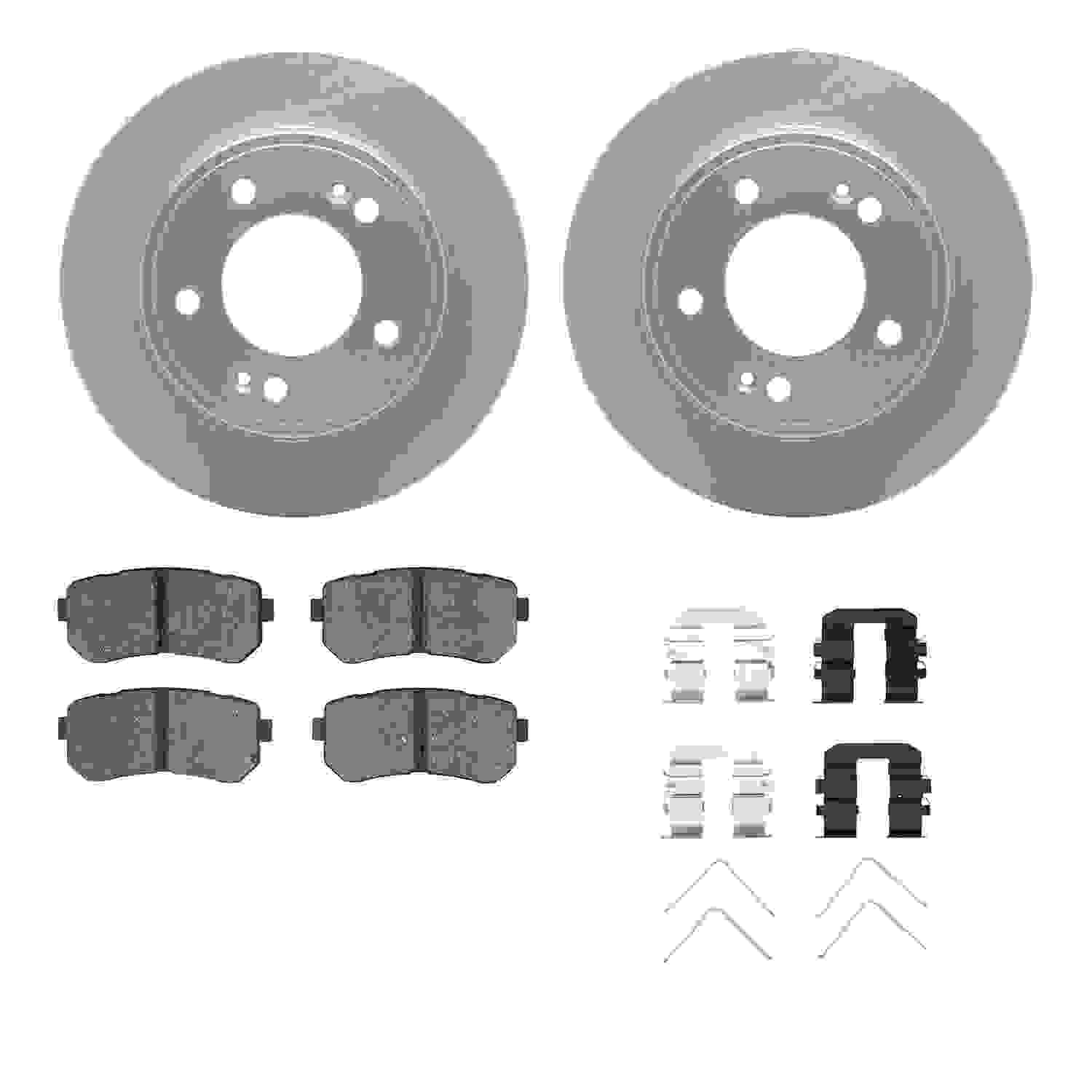 Dynamic Friction Company Disc Brake Kit 4512-03149