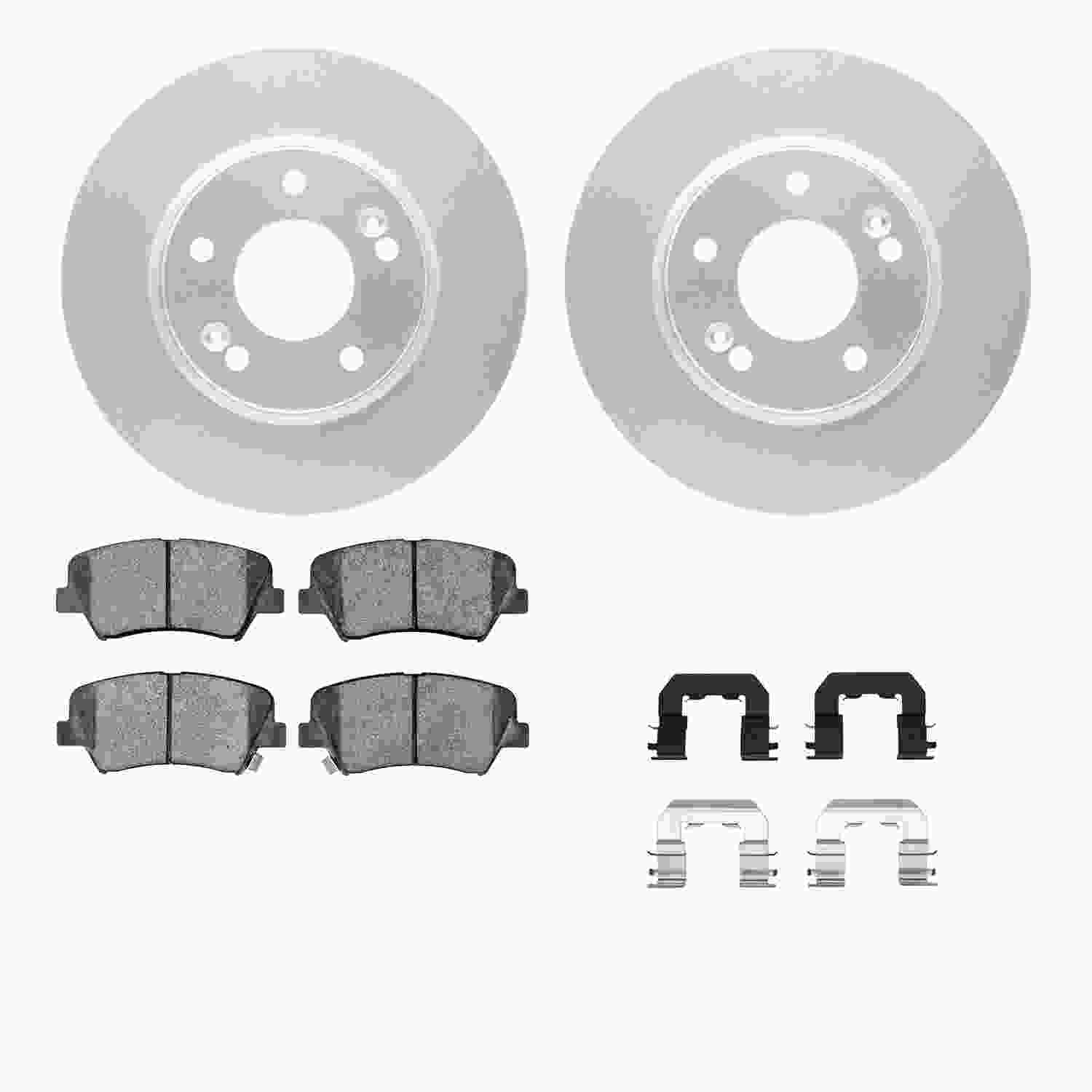 Dynamic Friction Company Disc Brake Kit 4512-03151