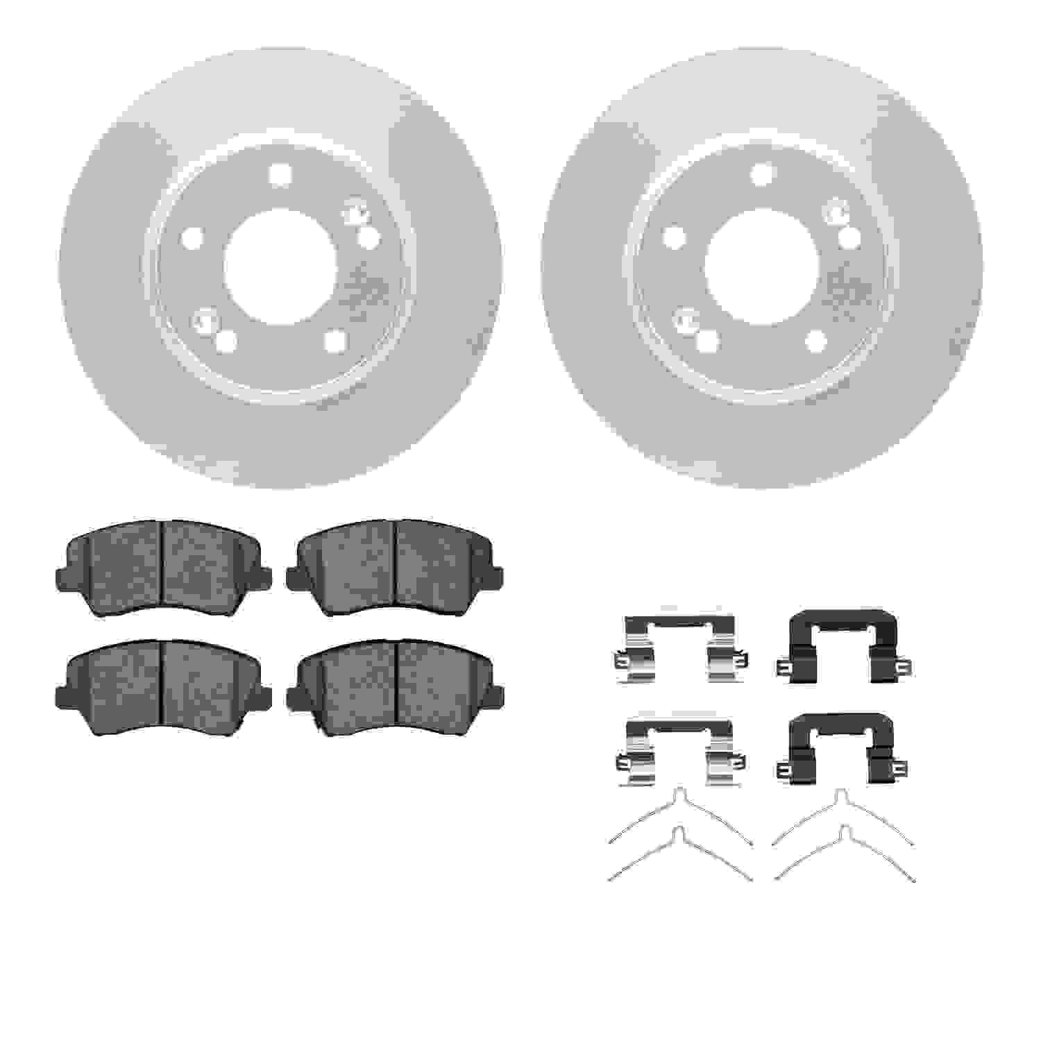 Dynamic Friction Company Disc Brake Kit 4512-03153