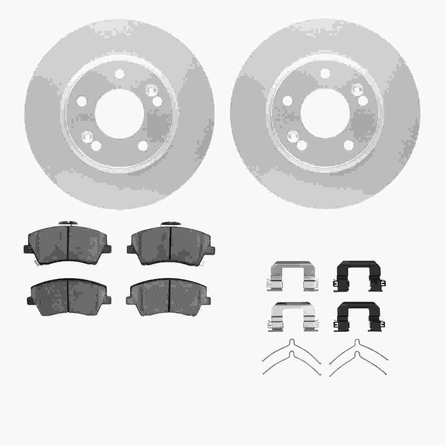 Dynamic Friction Company Disc Brake Kit 4512-03154