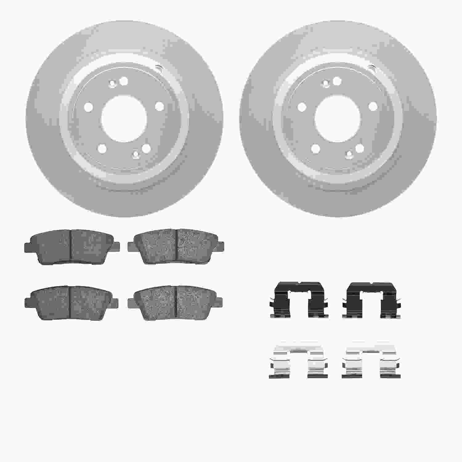 Dynamic Friction Company Disc Brake Kit 4512-03156