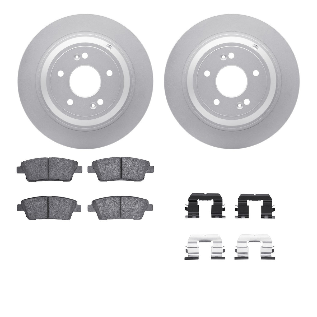 Dynamic Friction Company Disc Brake Kit 4512-03156