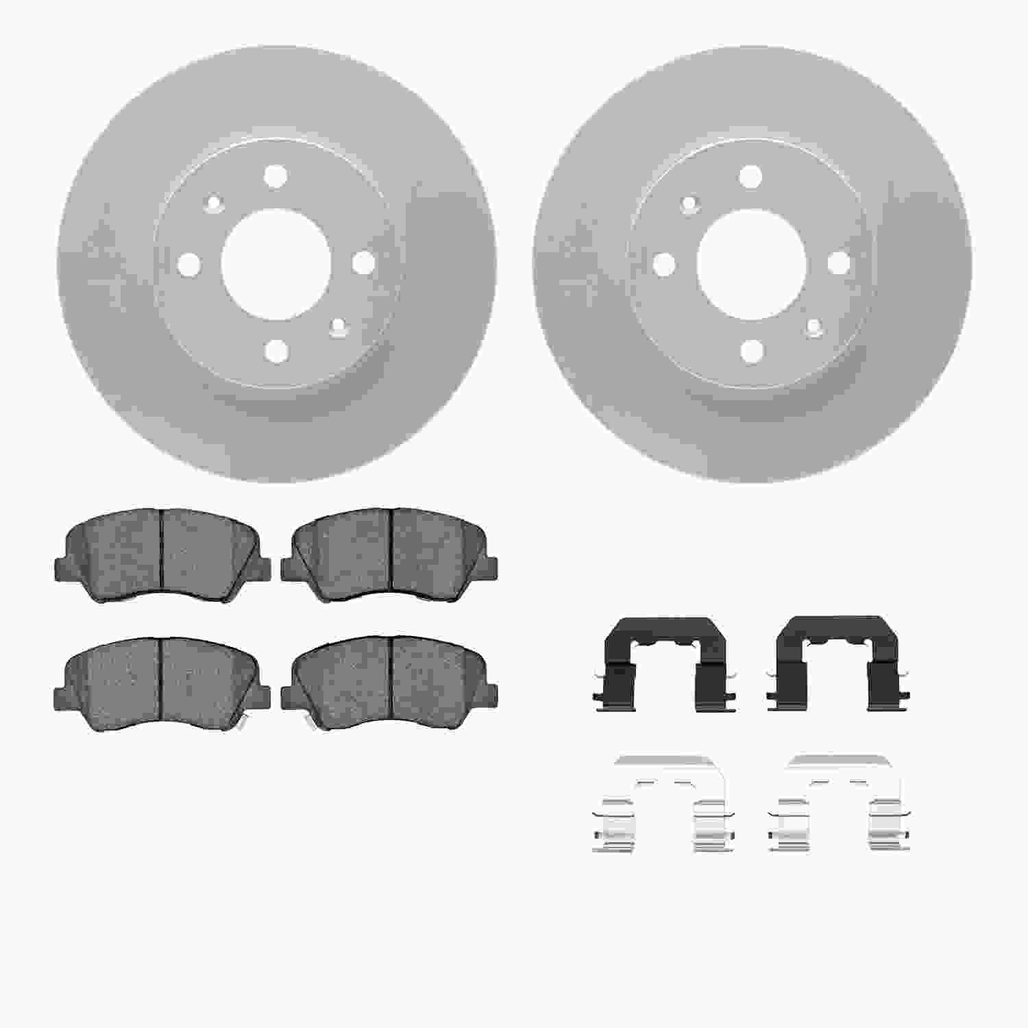 Dynamic Friction Company Disc Brake Kit 4512-03163