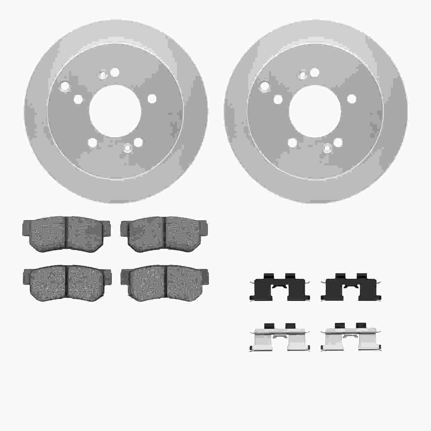 Dynamic Friction Company Disc Brake Kit 4512-03165