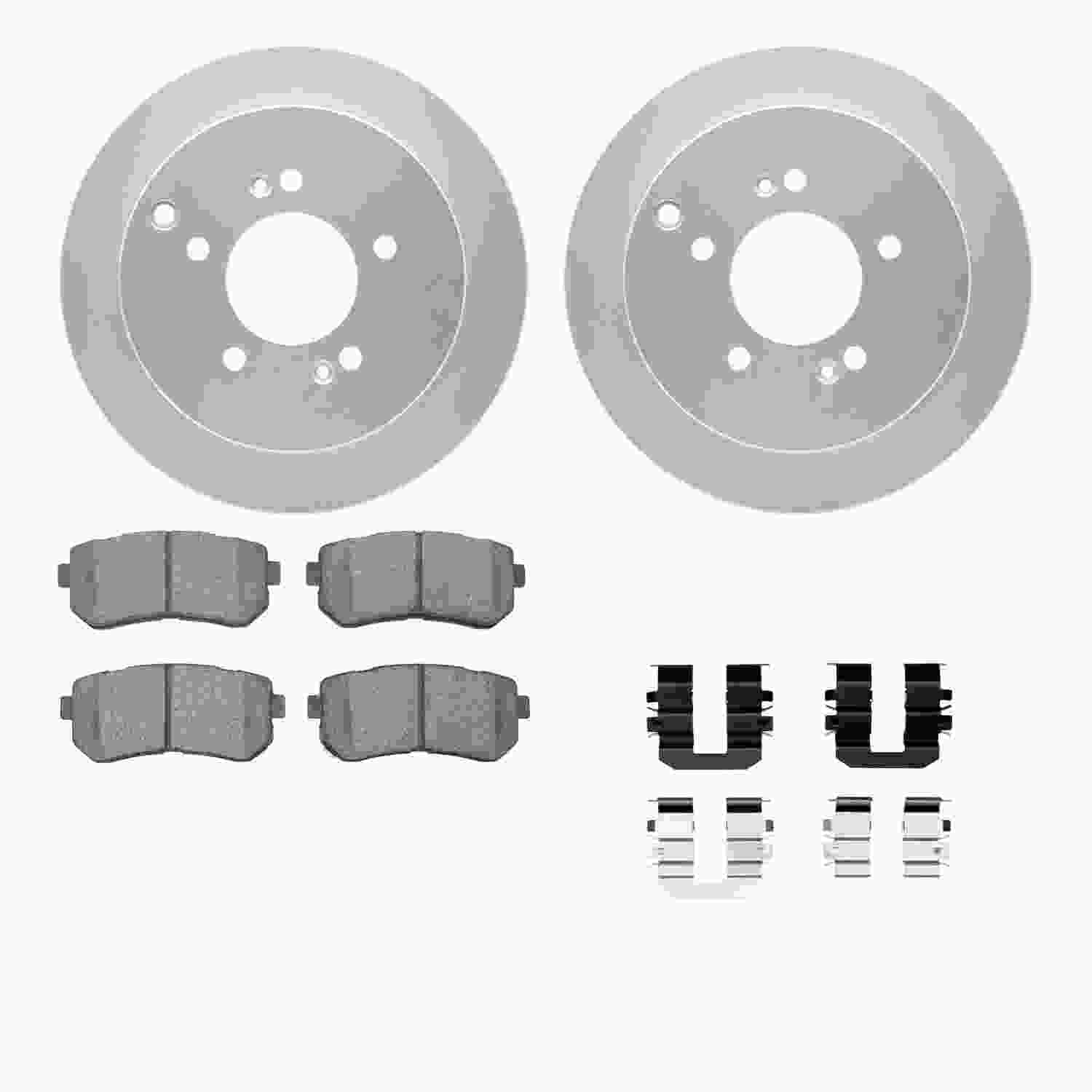 Dynamic Friction Company Disc Brake Kit 4512-03167