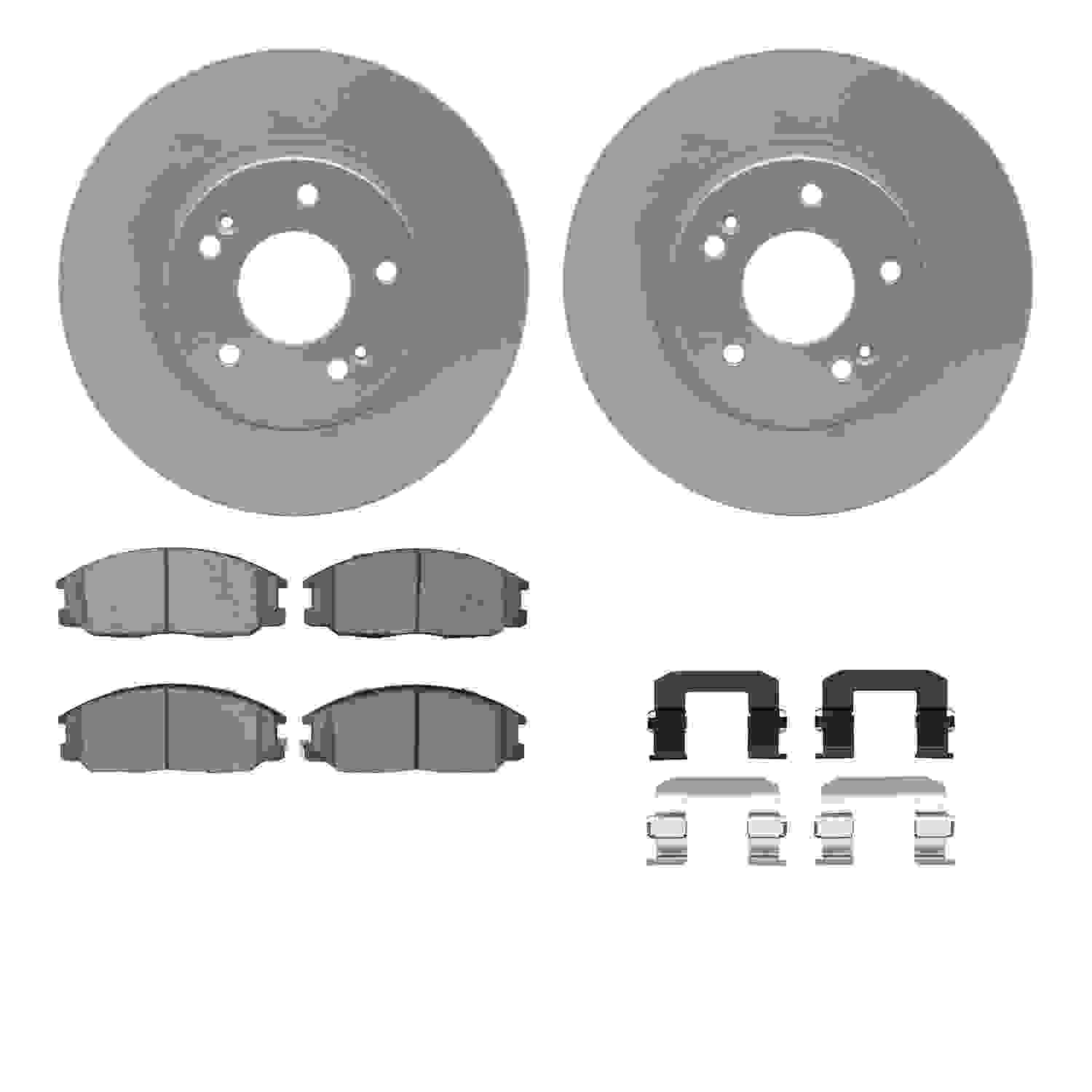 Dynamic Friction Company Disc Brake Kit 4512-03168