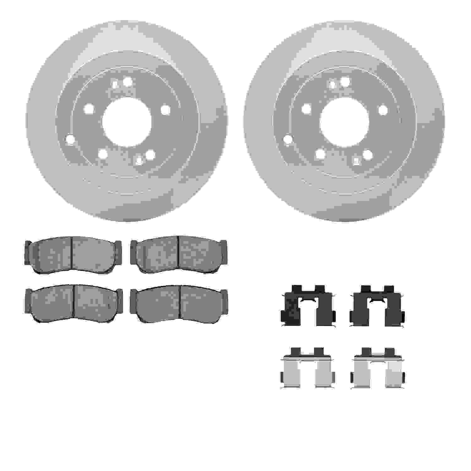 Dynamic Friction Company Disc Brake Kit 4512-03169