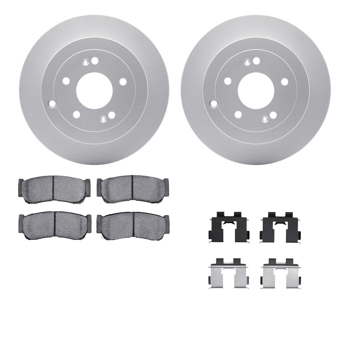 Dynamic Friction Company Disc Brake Kit 4512-03169