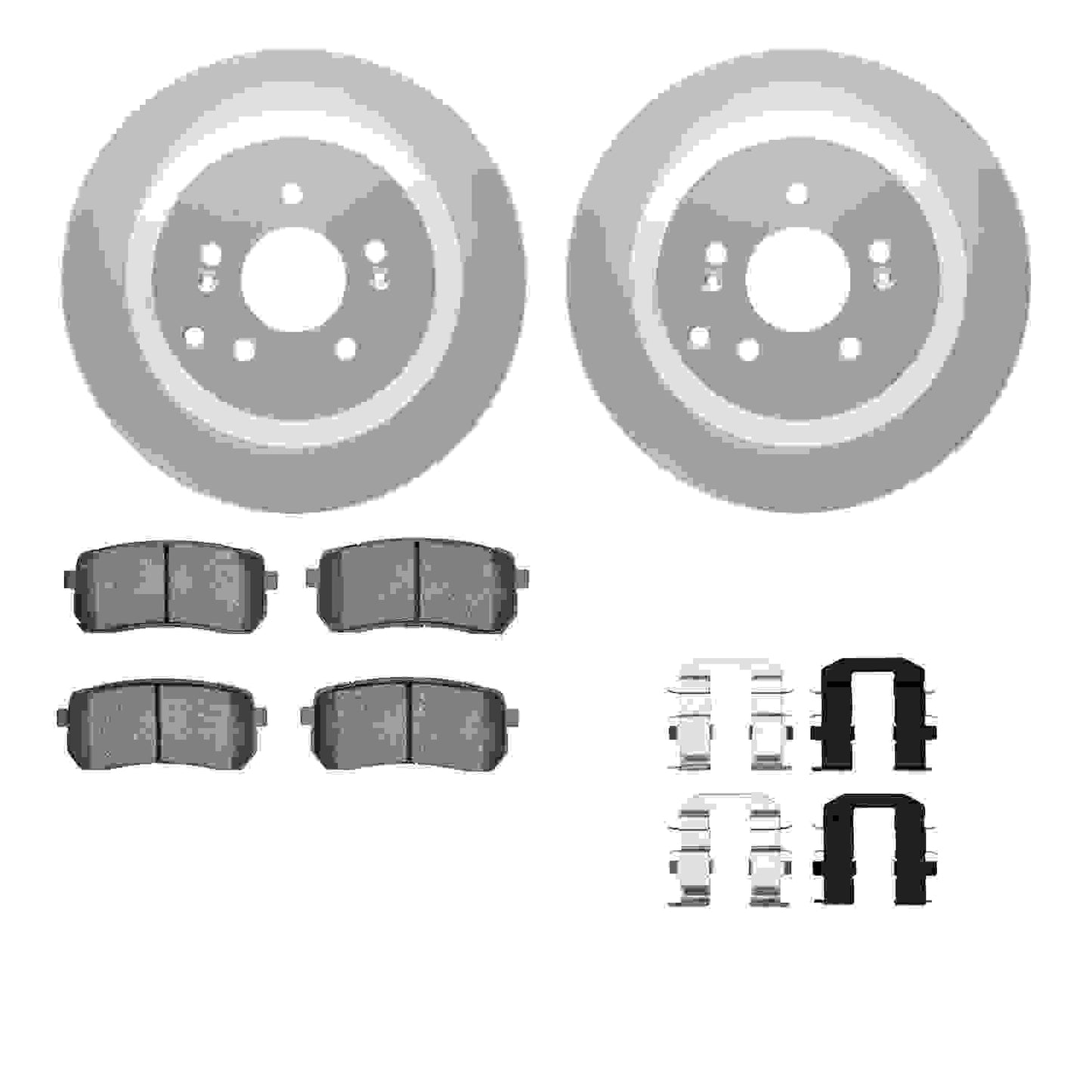 Dynamic Friction Company Disc Brake Kit 4512-03171