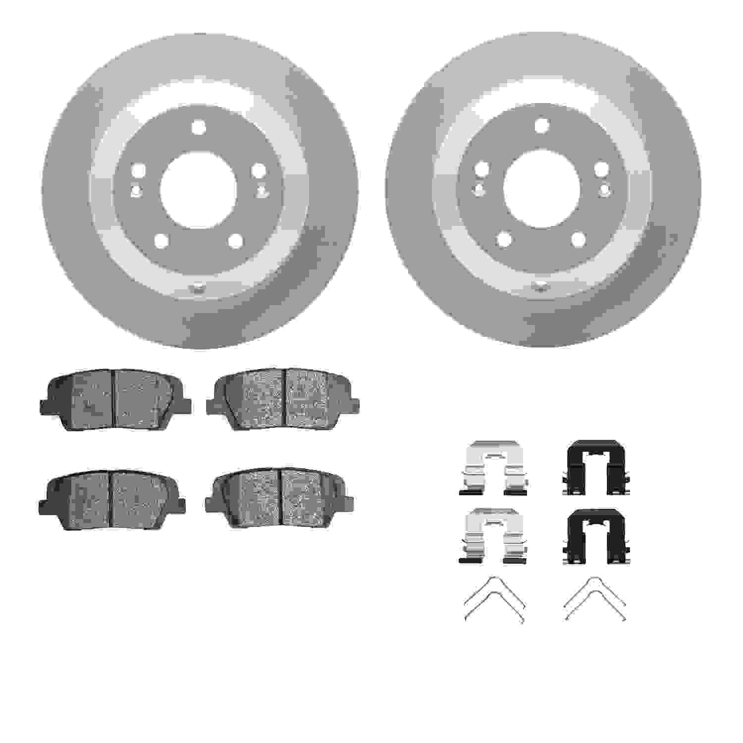 Dynamic Friction Company Disc Brake Kit 4512-03174