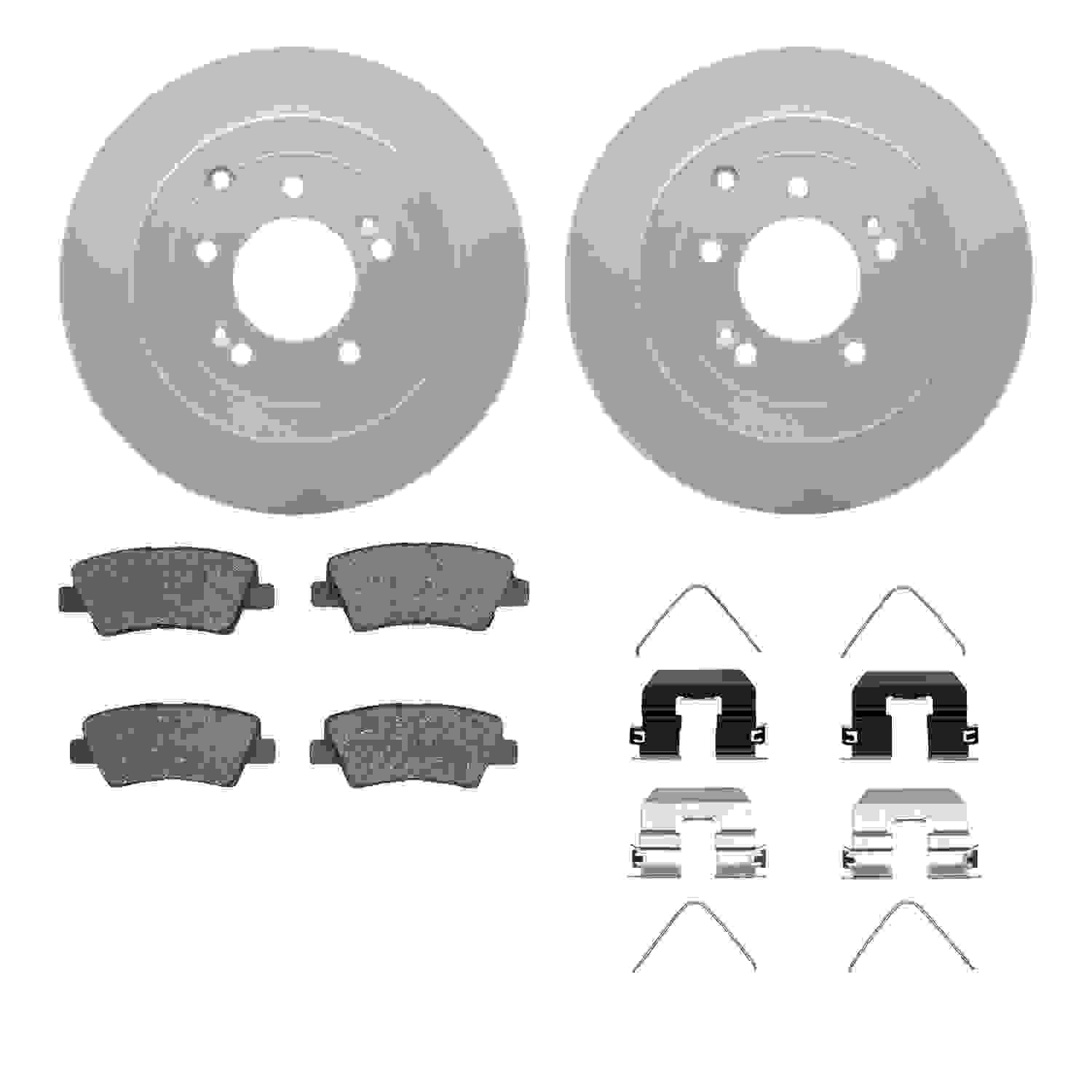 Dynamic Friction Company Disc Brake Kit 4512-03176