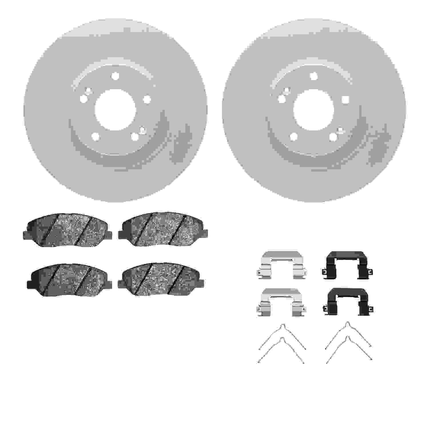 Dynamic Friction Company Disc Brake Kit 4512-03179