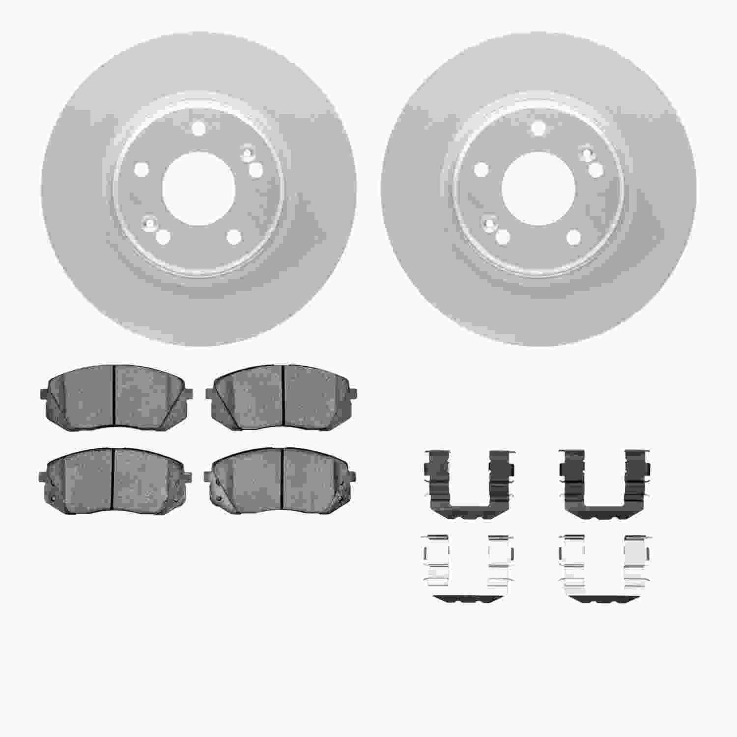Dynamic Friction Company Disc Brake Kit 4512-03181
