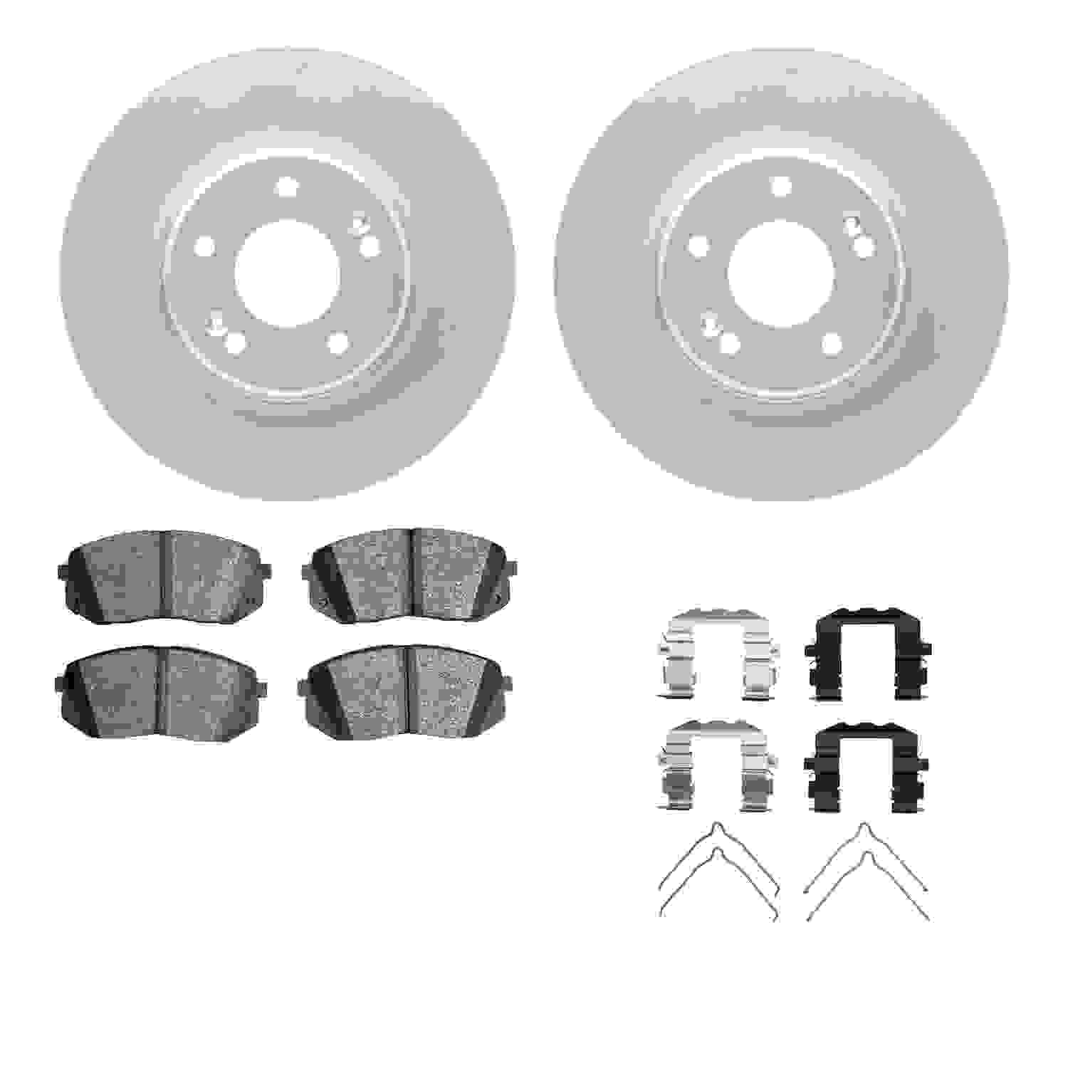 Dynamic Friction Company Disc Brake Kit 4512-03182