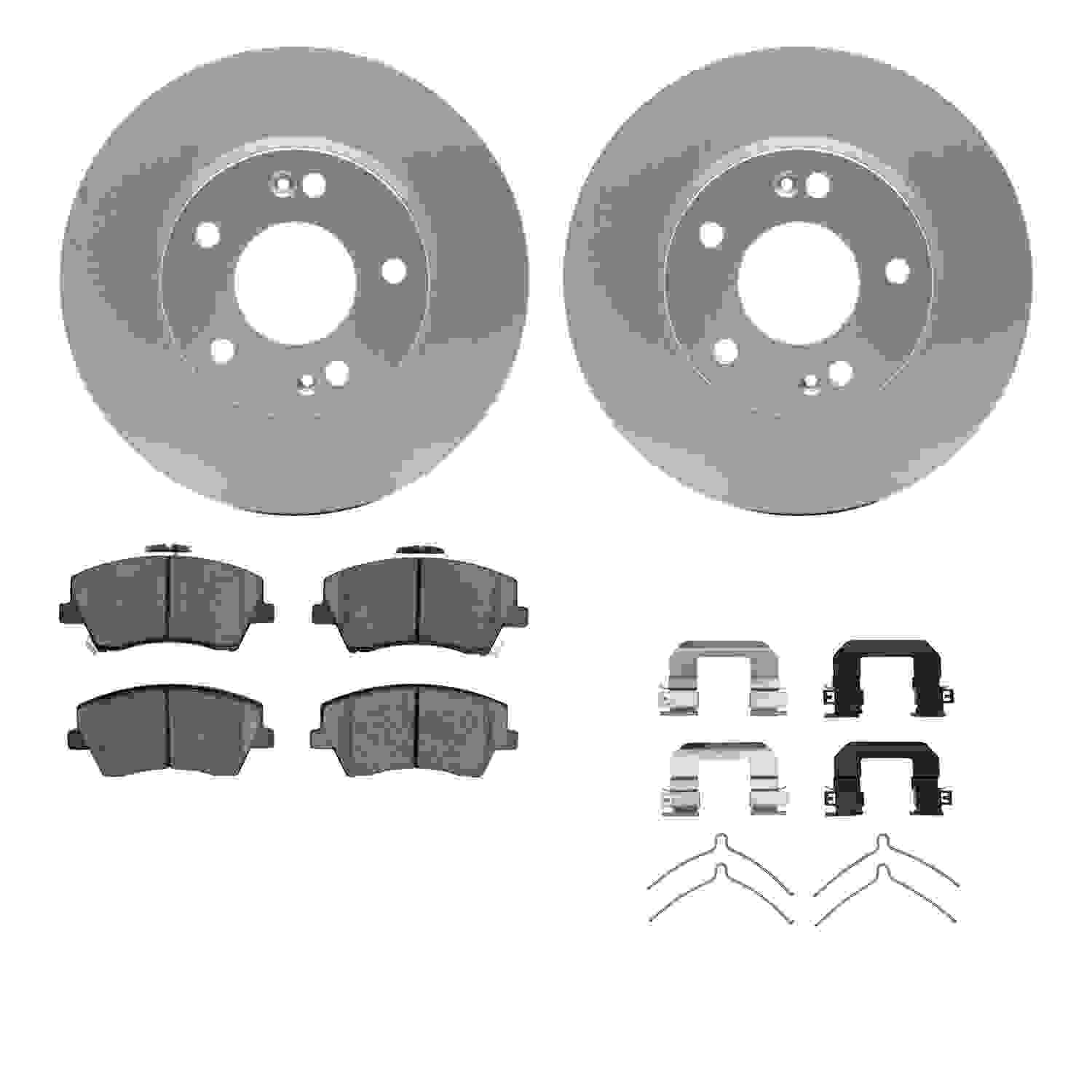 Dynamic Friction Company Disc Brake Kit 4512-03185