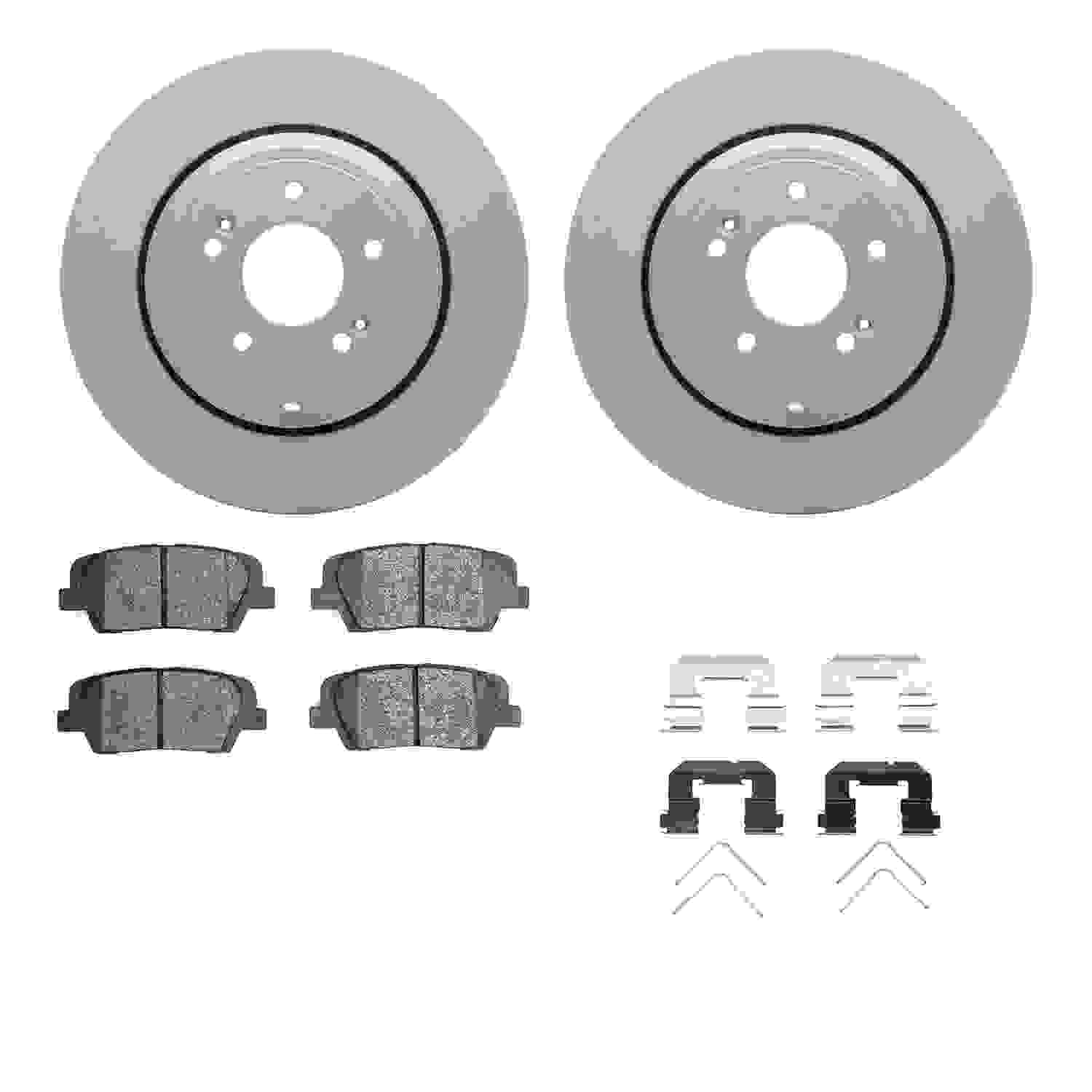 Dynamic Friction Company Disc Brake Kit 4512-03186