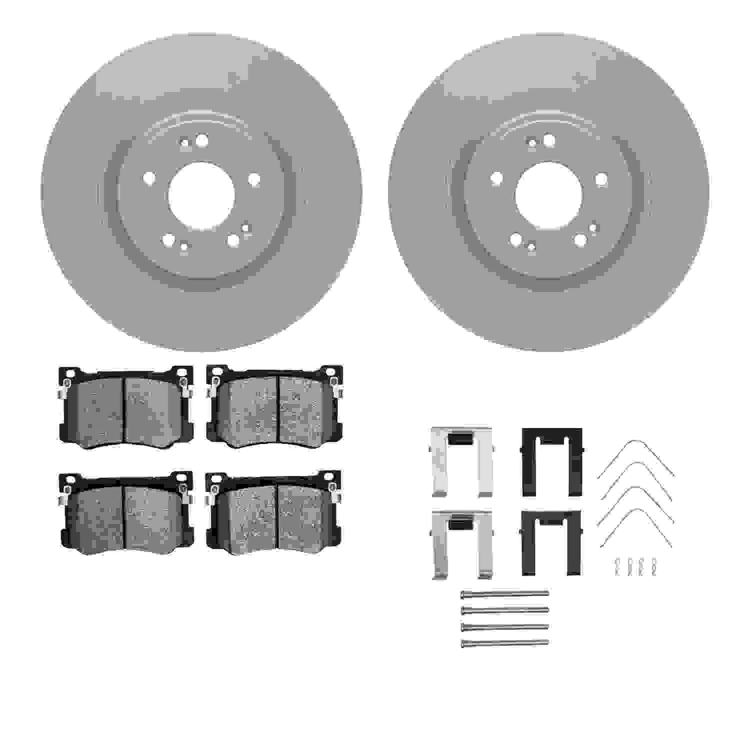 Dynamic Friction Company Disc Brake Kit 4512-03189