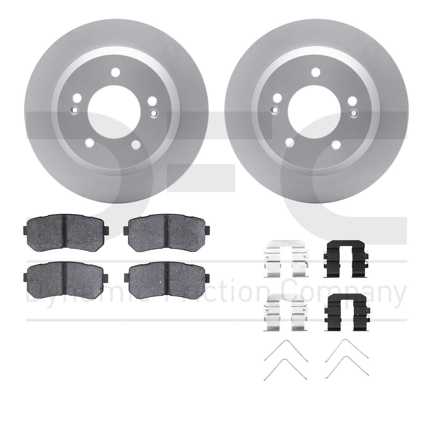 Dynamic Friction Company Disc Brake Kit 4512-03192