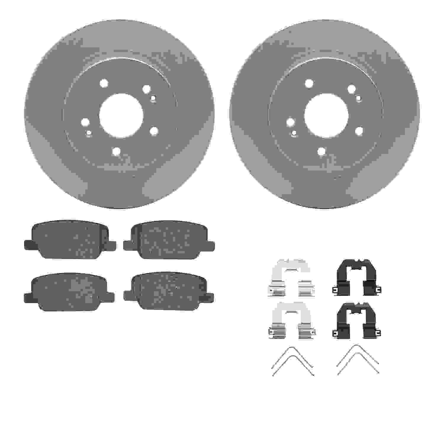 Dynamic Friction Company Disc Brake Kit 4512-03193