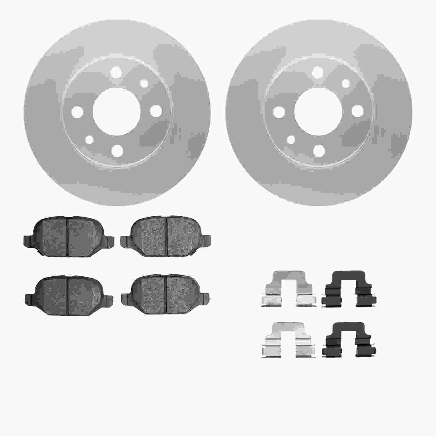 Dynamic Friction Company Disc Brake Kit 4512-07007