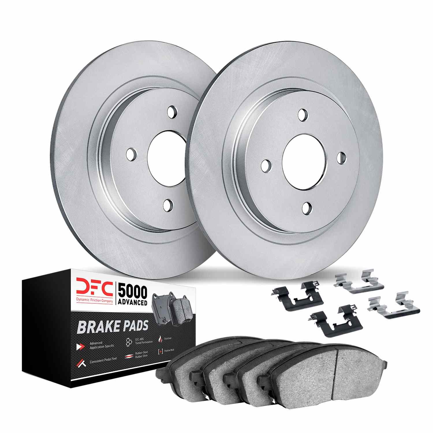 Dynamic Friction Company Disc Brake Kit 4512-07007