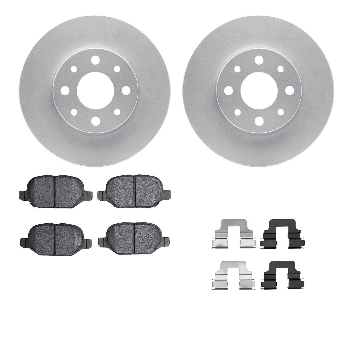 Dynamic Friction Company Disc Brake Kit 4512-07011