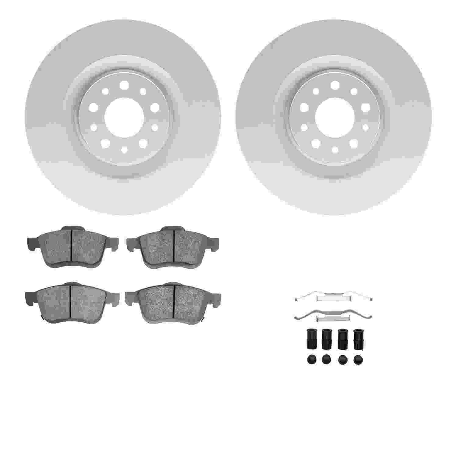 Dynamic Friction Company Disc Brake Kit 4512-07012