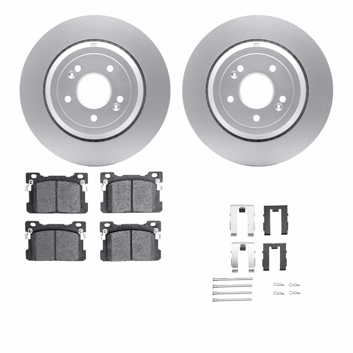 Dynamic Friction Company Disc Brake Kit 4512-10004