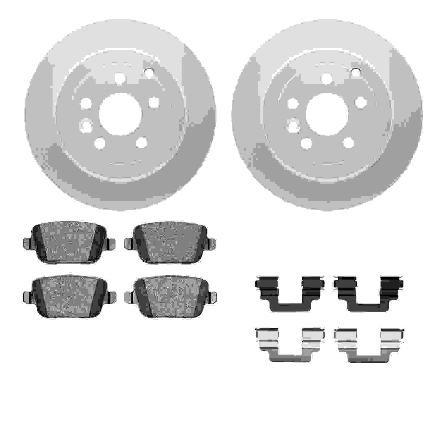 Dynamic Friction Company Disc Brake Kit 4512-11052