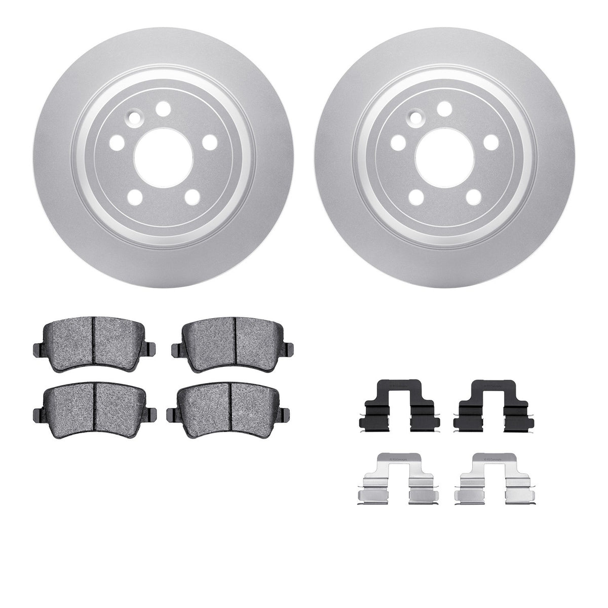 Dynamic Friction Company Disc Brake Kit 4512-11063