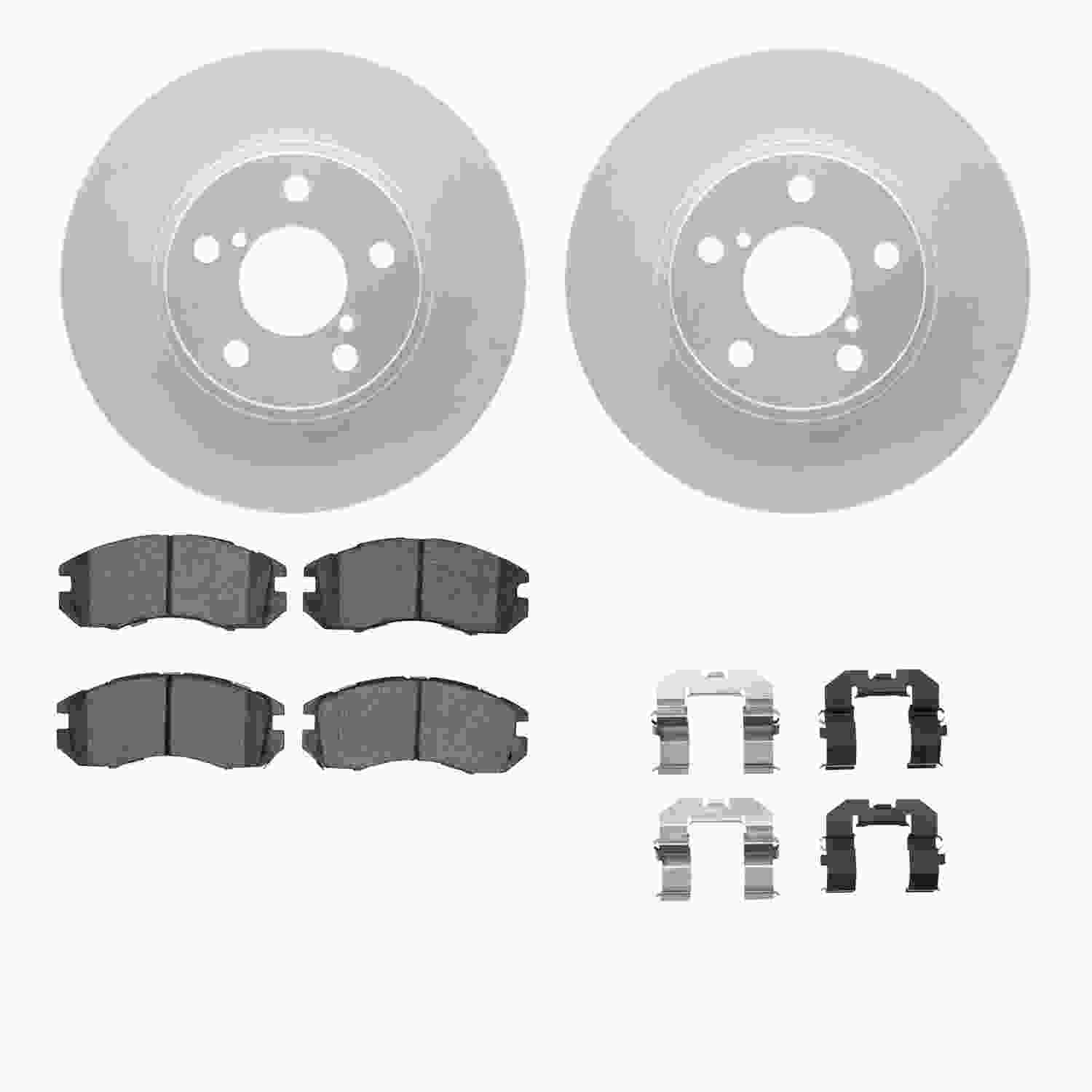 Dynamic Friction Company Disc Brake Kit 4512-13042