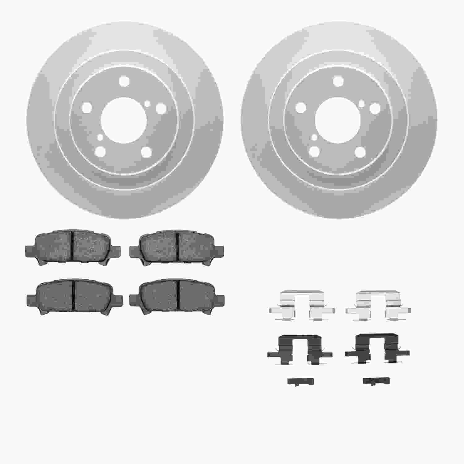 Dynamic Friction Company Disc Brake Kit 4512-13045