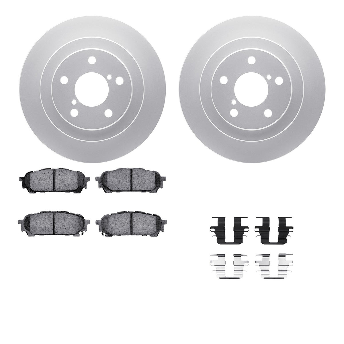 Dynamic Friction Company Disc Brake Kit 4512-13046
