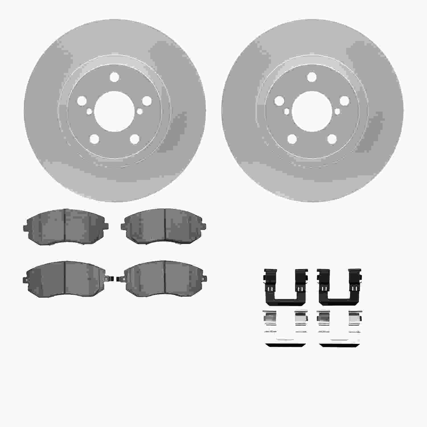 Dynamic Friction Company Disc Brake Kit 4512-13049