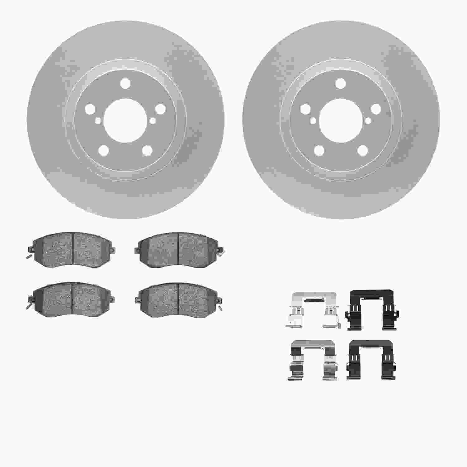 Dynamic Friction Company Disc Brake Kit 4512-13050