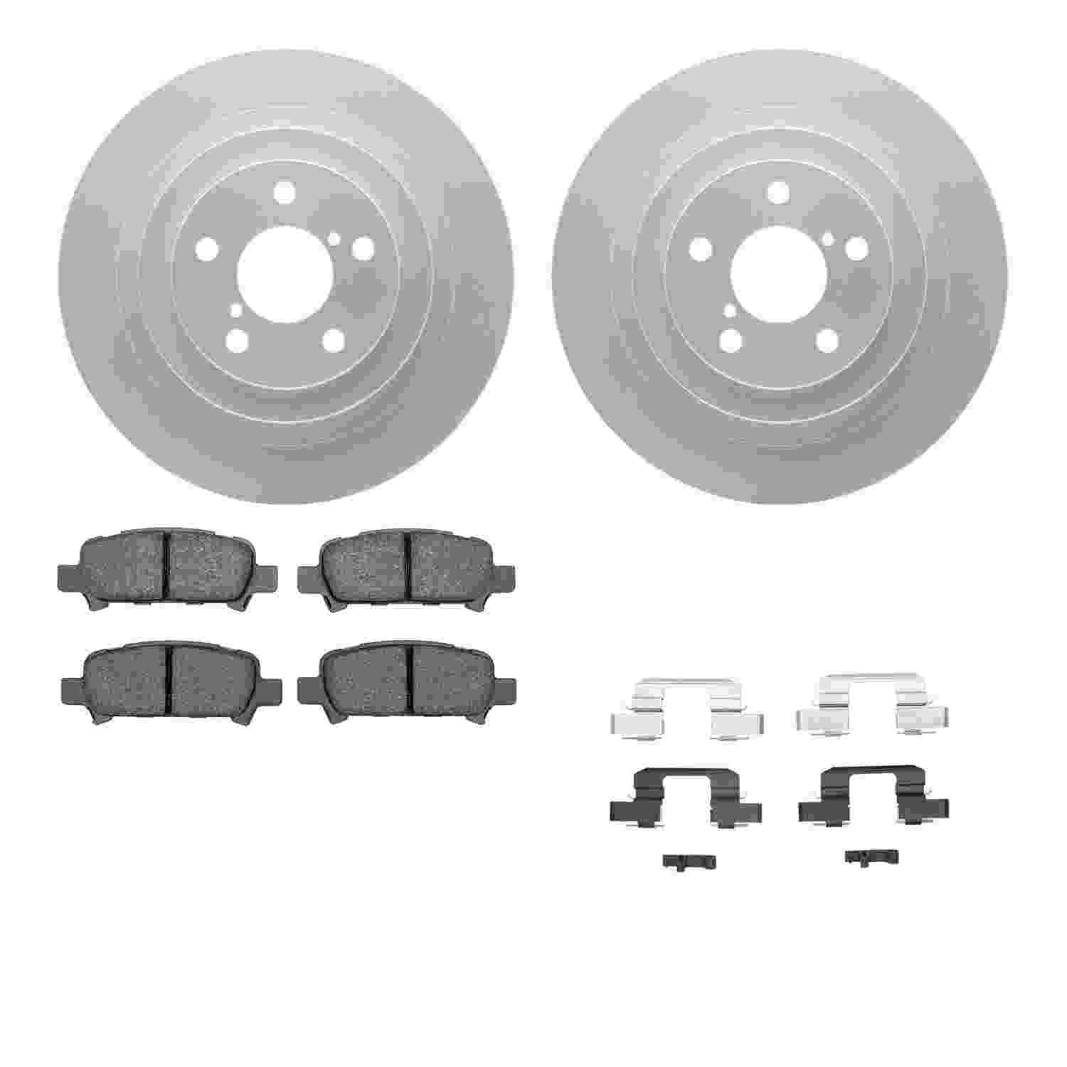 Dynamic Friction Company Disc Brake Kit 4512-13062