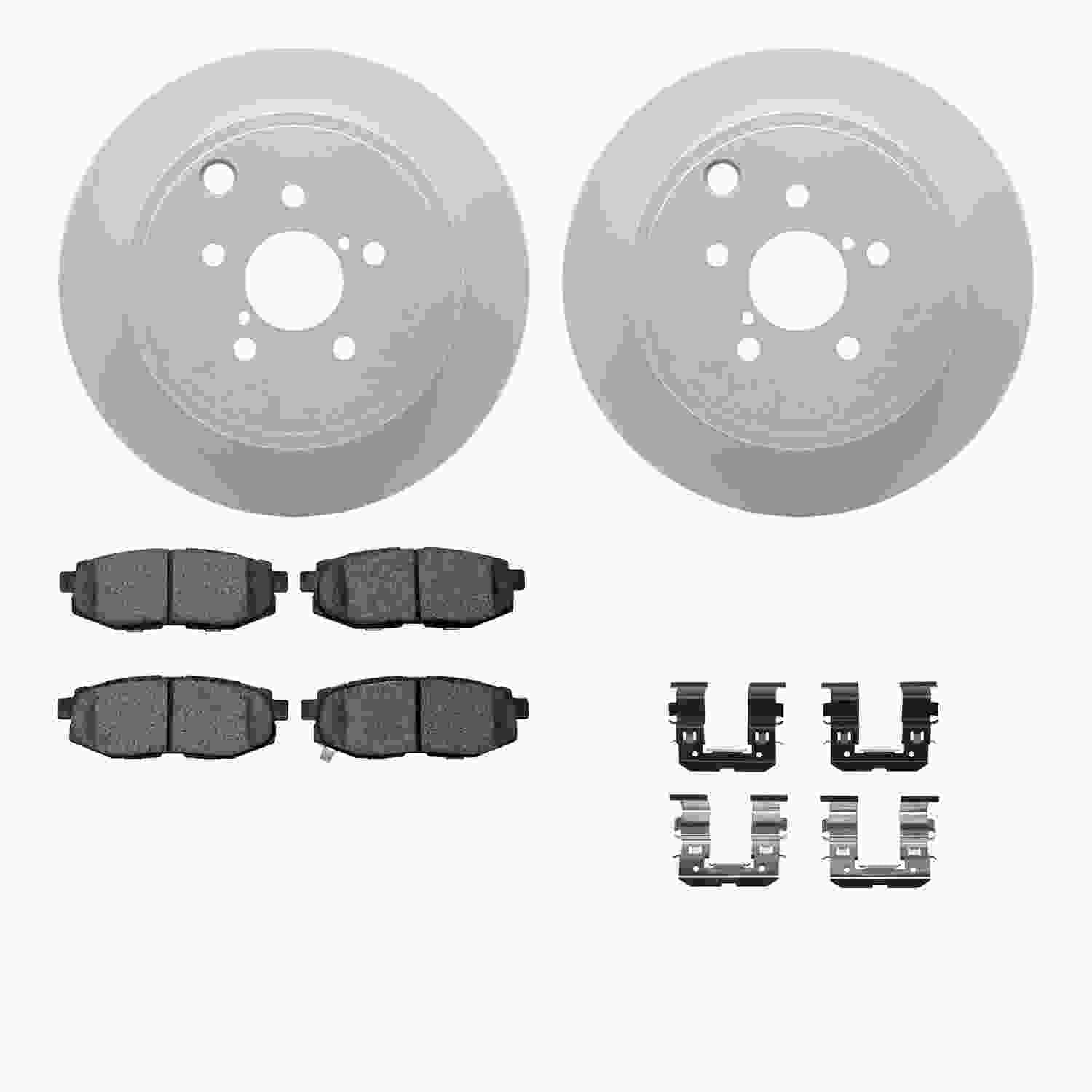 Dynamic Friction Company Disc Brake Kit 4512-13066