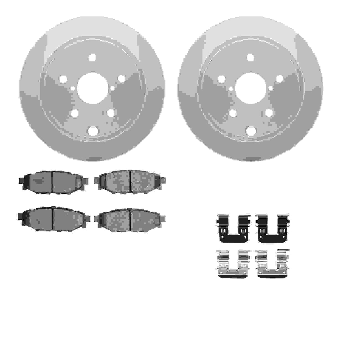 Dynamic Friction Company Disc Brake Kit 4512-13067