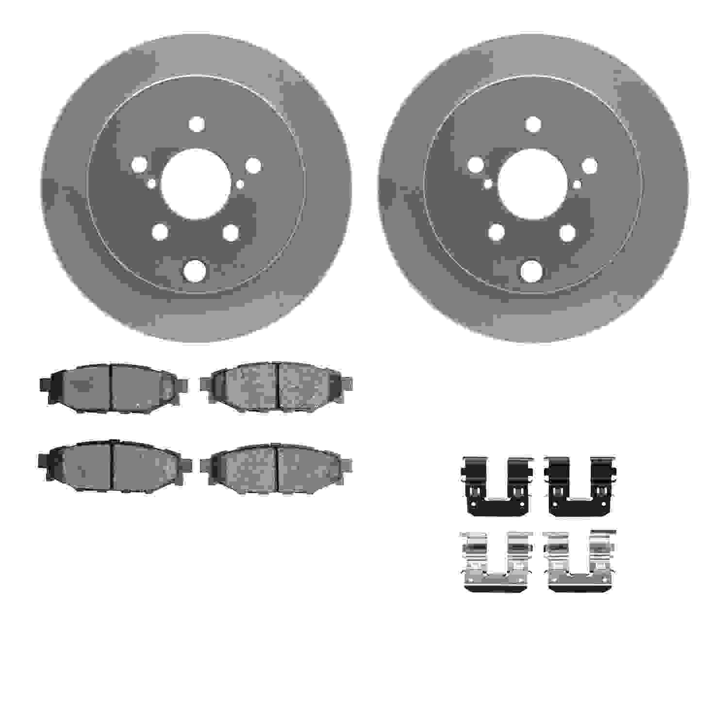 Dynamic Friction Company Disc Brake Kit 4512-13068