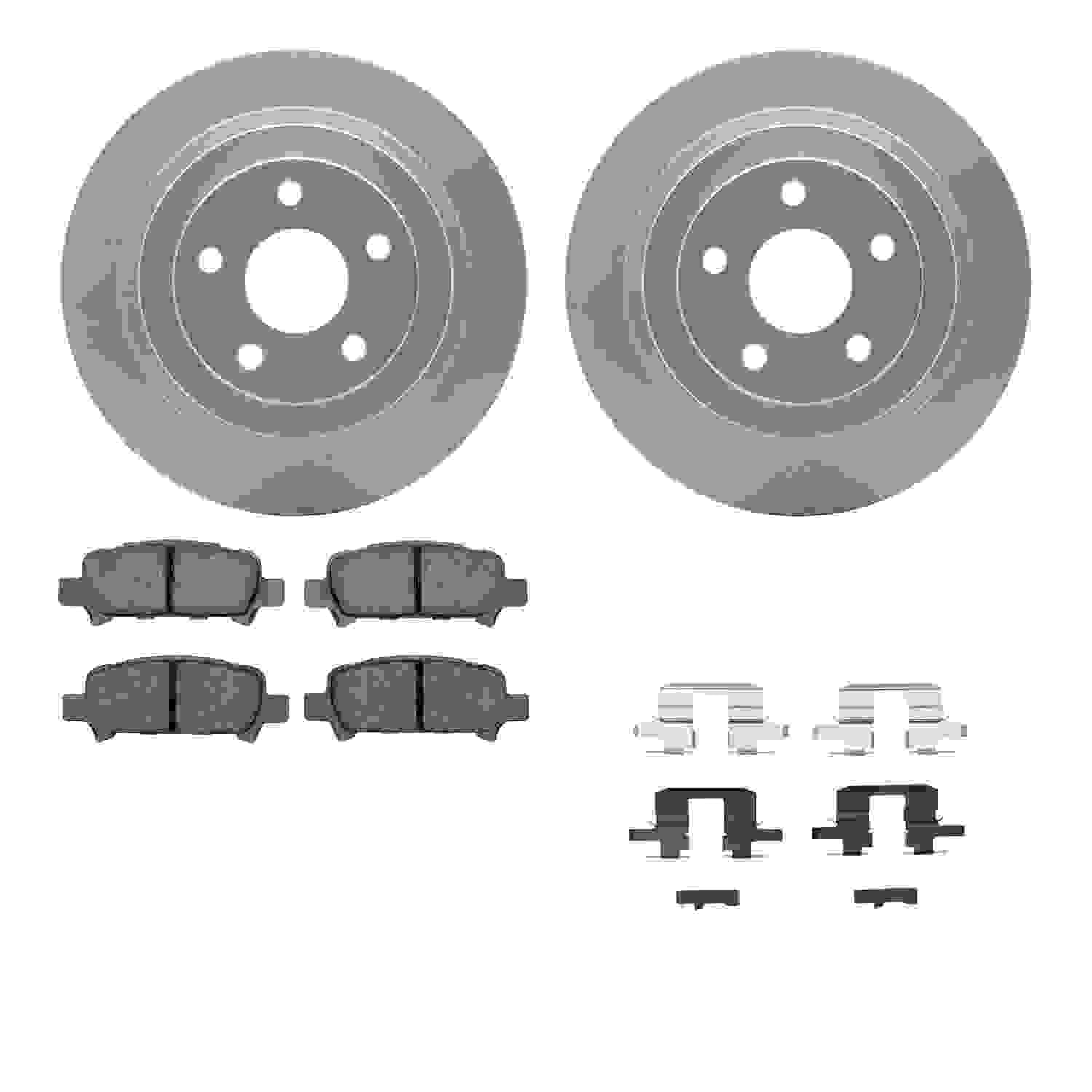 Dynamic Friction Company Disc Brake Kit 4512-13074