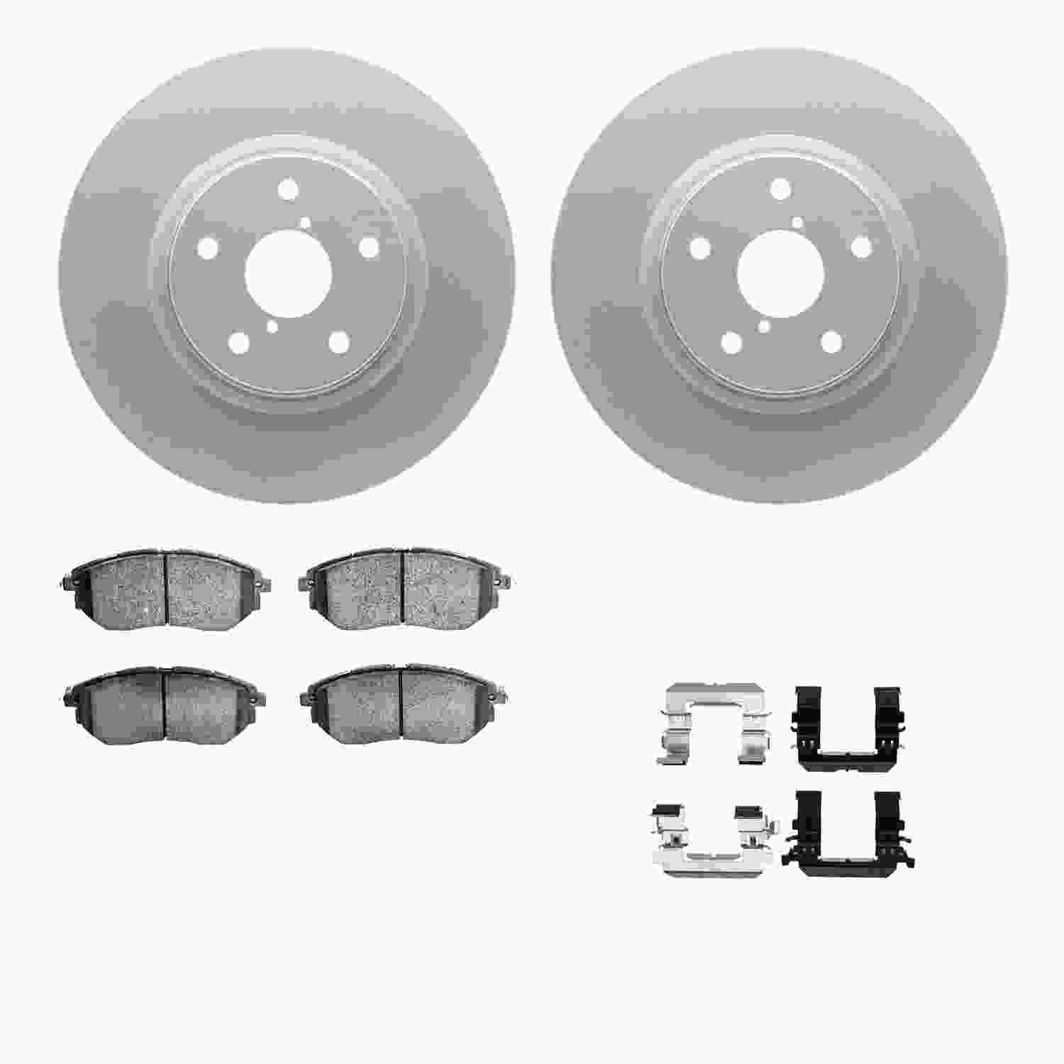 Dynamic Friction Company Disc Brake Kit 4512-13080