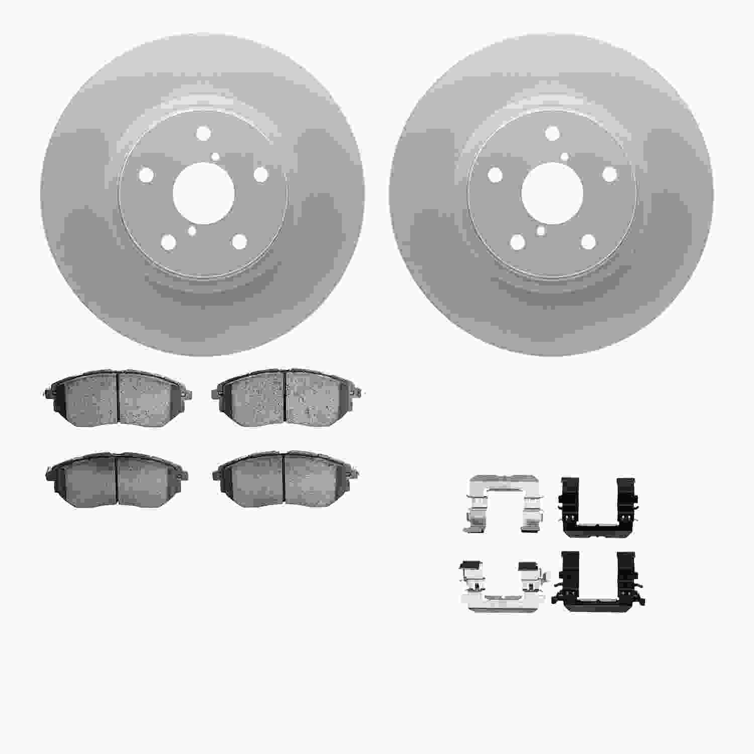 Dynamic Friction Company Disc Brake Kit 4512-13081