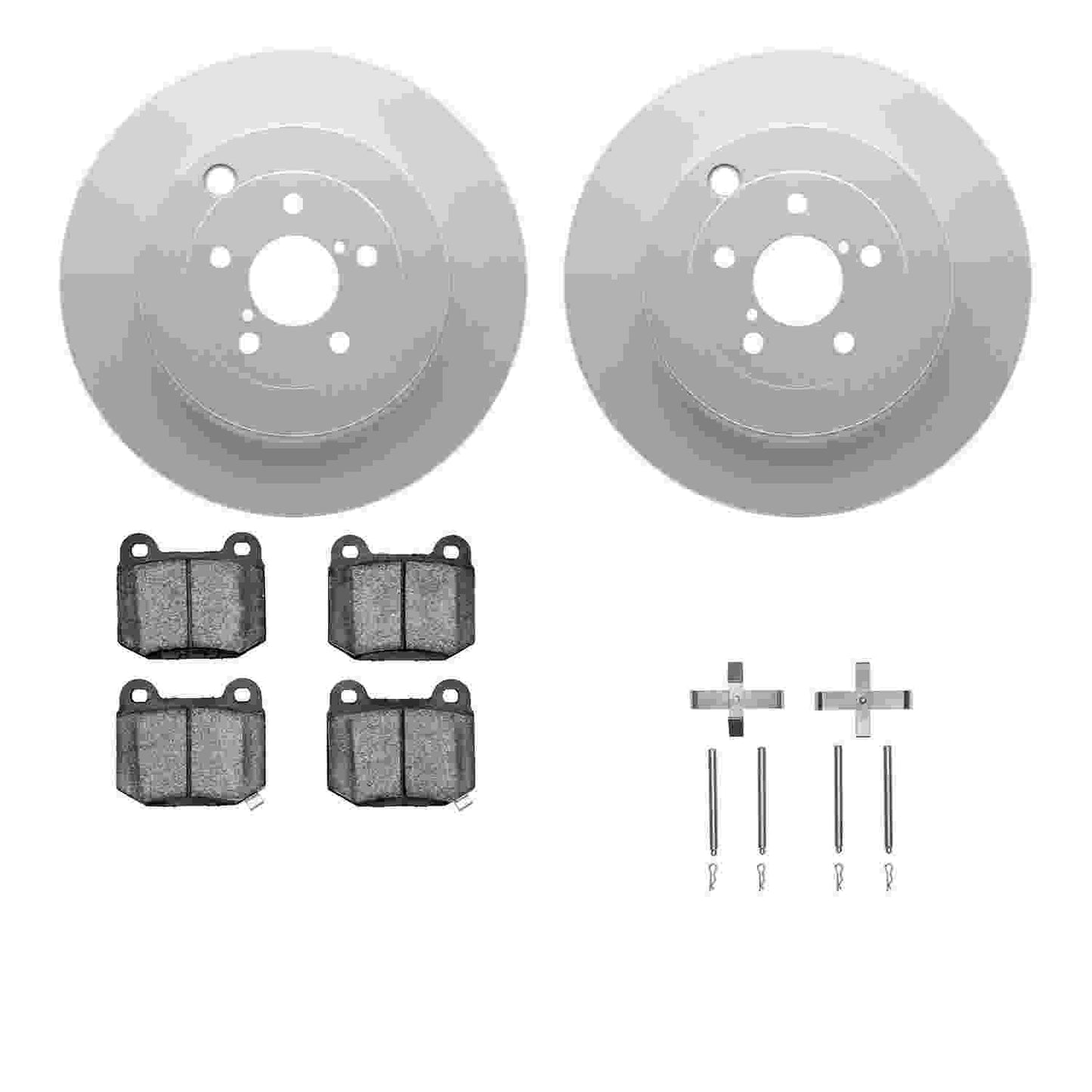 Dynamic Friction Company Disc Brake Kit 4512-13085
