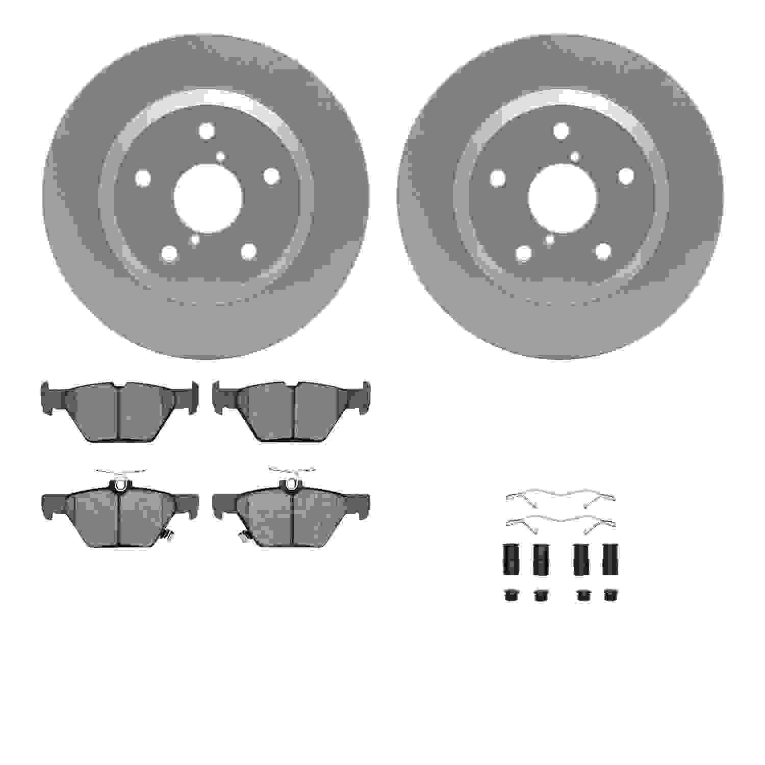 Dynamic Friction Company Disc Brake Kit 4512-13089