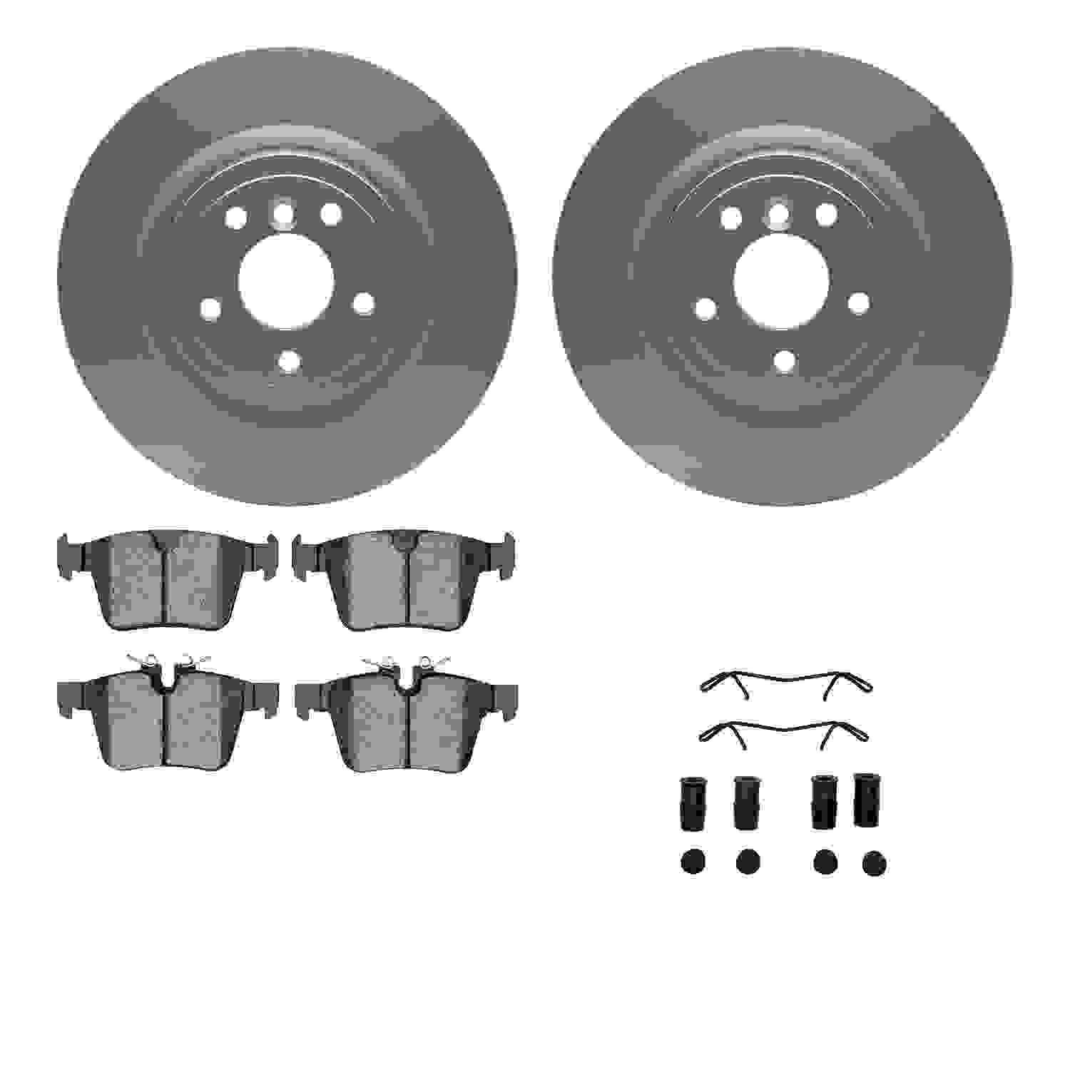 Dynamic Friction Company Disc Brake Kit 4512-20065