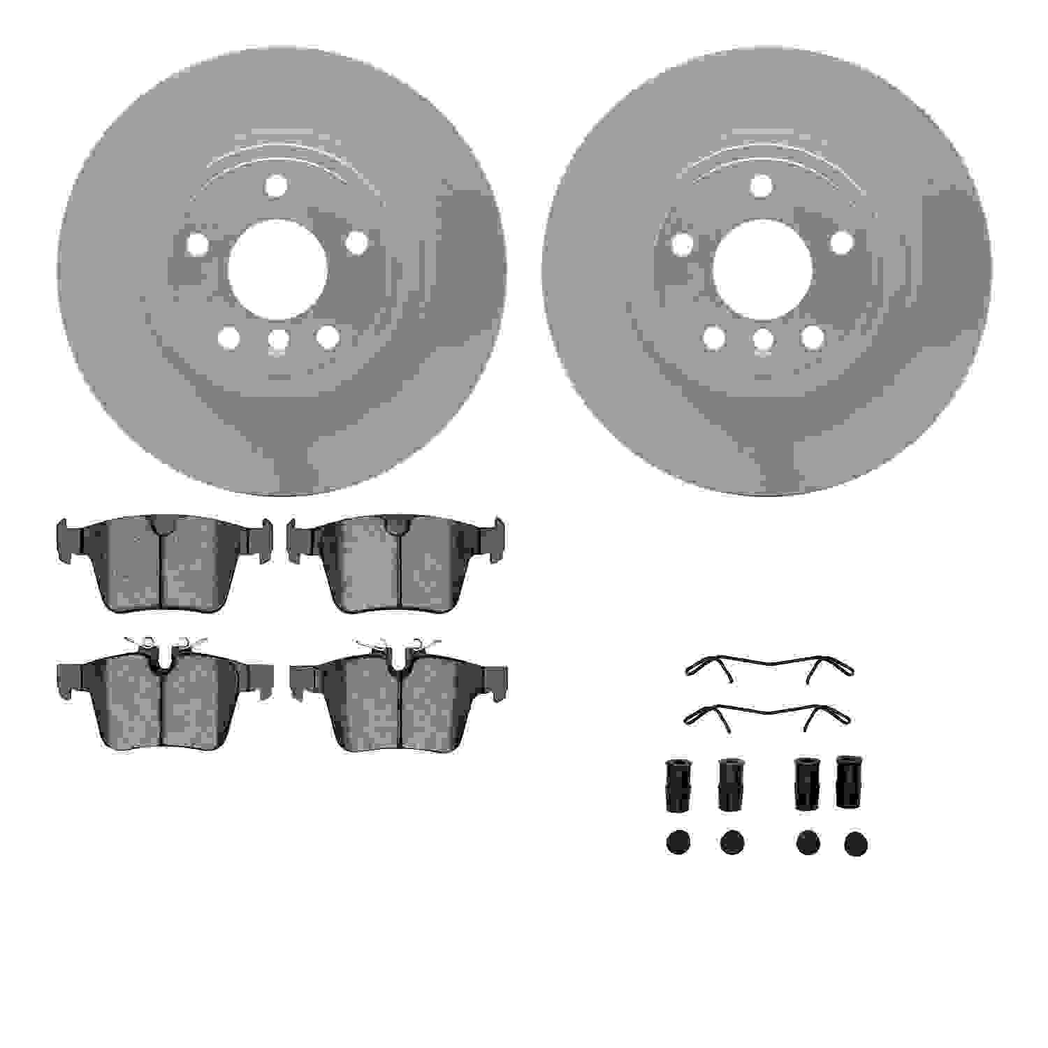 Dynamic Friction Company Disc Brake Kit 4512-20068