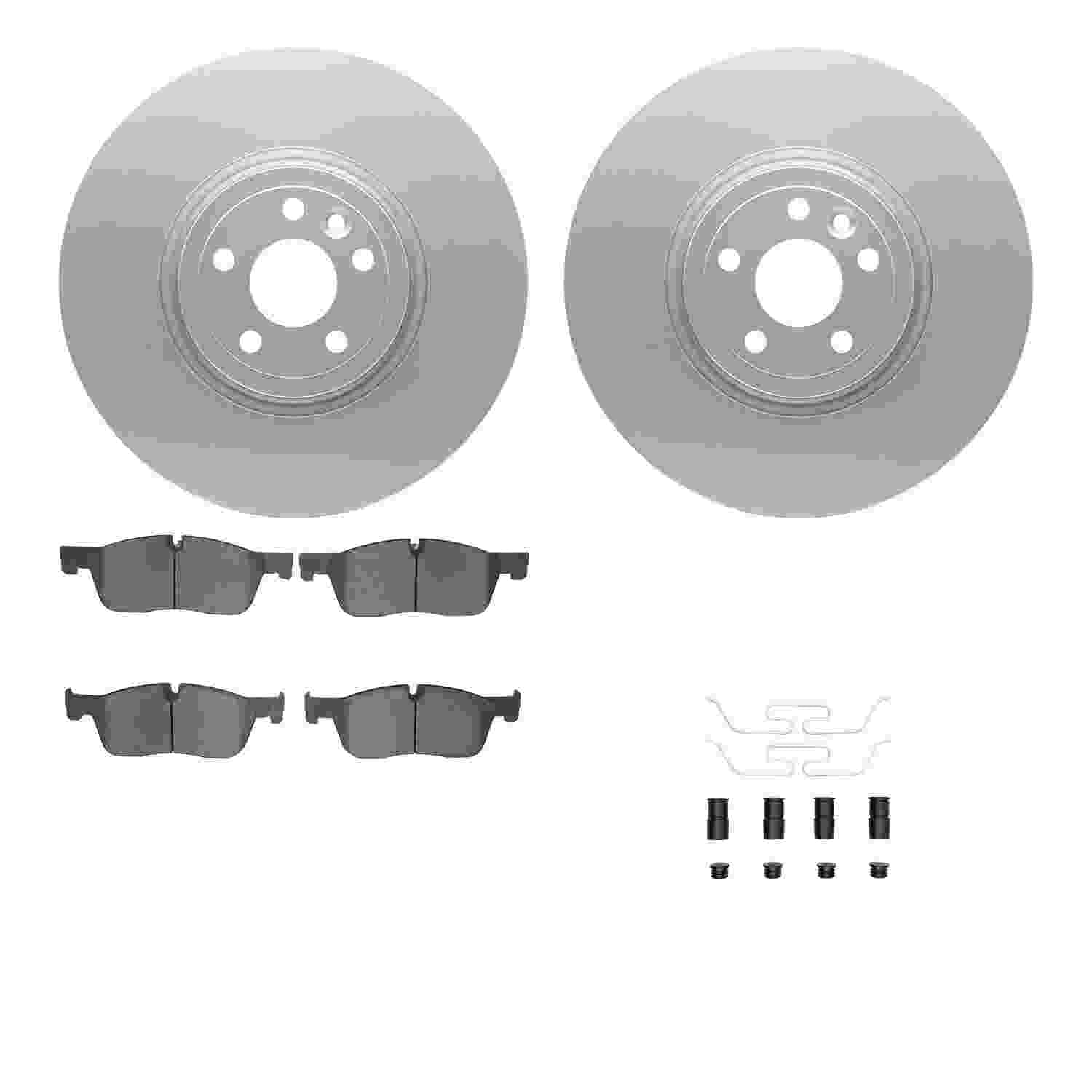 Dynamic Friction Company Disc Brake Kit 4512-20070